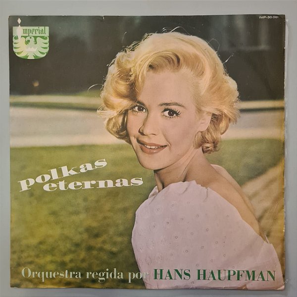 Disco de Vinil Polkas Eternas Interprete Hans Haupfman (1967) [usado]