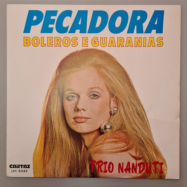 Disco de Vinil Pecadora Interprete Trio Nanduti [usado]