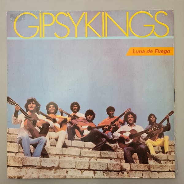 Disco de Vinil Luna de Fuego Interprete Gipsy Kings (1990) [usado]