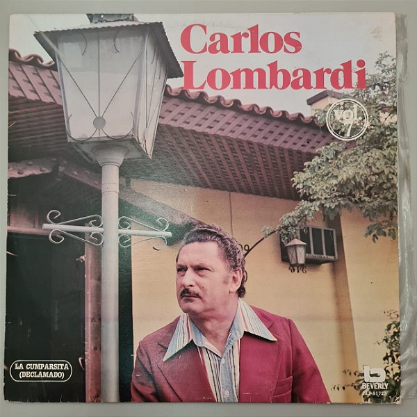 Disco de Vinil Carlos Lombardi Vol.7 Interprete Vários Artistas (1984) [usado]