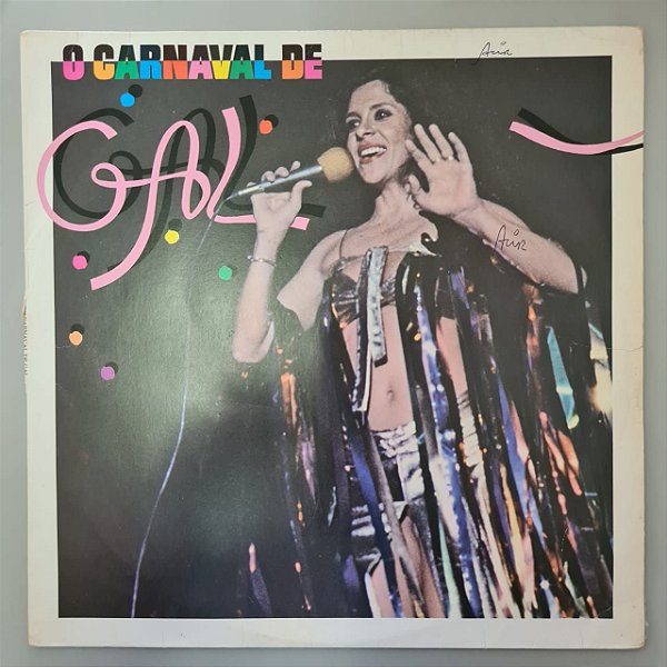 Disco de Vinil o Carnaval de Gal Interprete Gal Costa (1984) [usado]