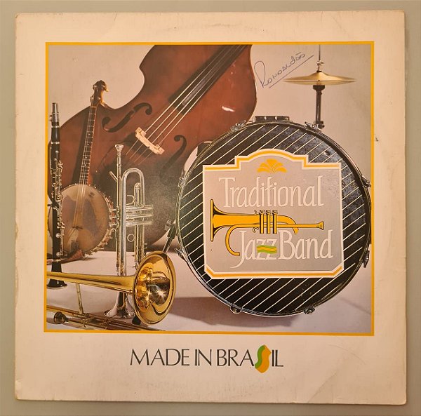 Disco de Vinil Made In Brasil Vol.iii Interprete Tradicional Jazz Band (1988) [usado]