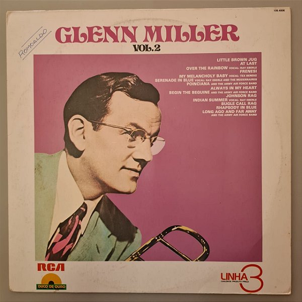 Disco de Vinil Glenn Miller Vol.2 Interprete Glenn Miller (1979) [usado]