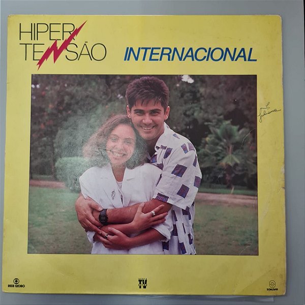 Disco de Vinil Hipertensao Internacional Interprete Varios Artistas (1987) [usado]