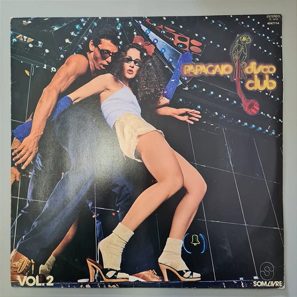Disco de Vinil Papagaio Disco Club Vol.2 Interprete Vários Artistas (1978) [usado]