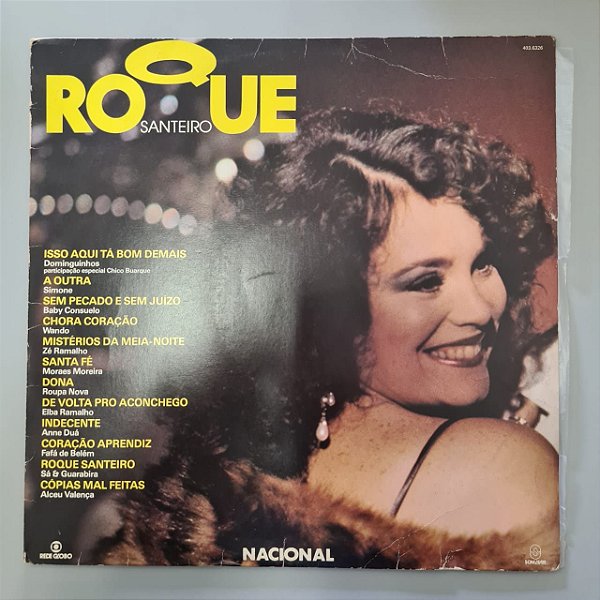 Disco de Vinil Roque Santeiro Nacional Interprete Vários Artistas (1988) [usado]