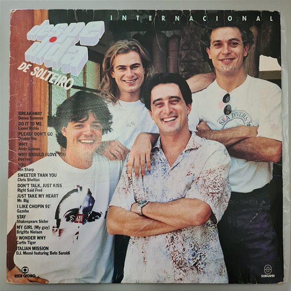Disco de Vinil Despedida de Solteiro - Internacional Interprete Vários Artistas (1992) [usado]