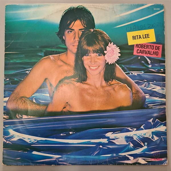 Disco de Vinil Rita Lee e Roberto de Carvalho Interprete Rita Lee e Roberto de Carvalho (1982) [usado]