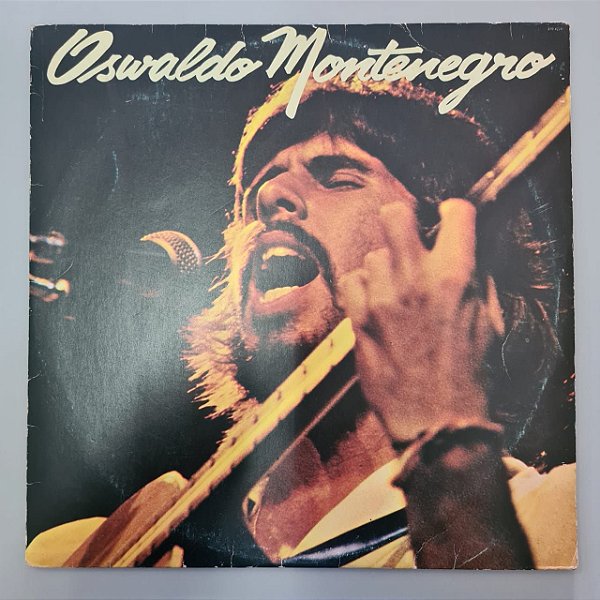 Disco de Vinil Oswaldo Montenegro Interprete Oswaldo Montenegro (1980) [usado]