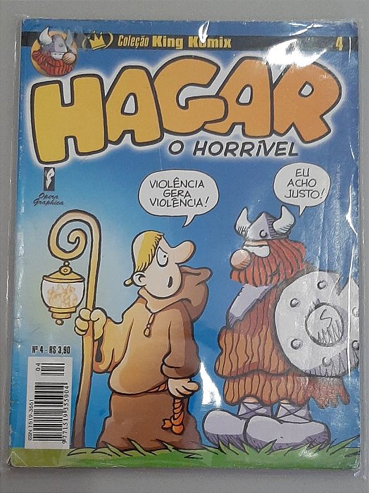 Gibi Hagar Nº 04 - o Horrível Autor (2001) [usado]