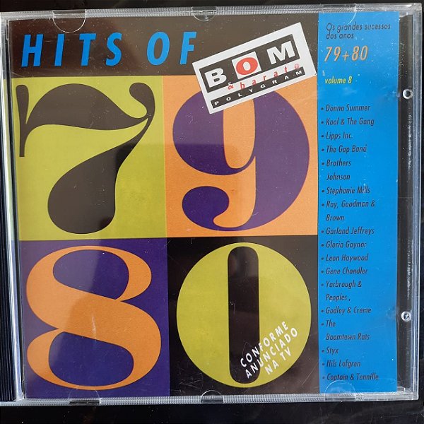 Cd Hits Of.....79 + 80 - Volume 8 Interprete Hits Of (1992) [usado]
