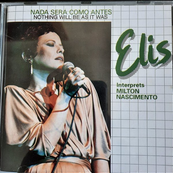 Cd Elis Regina - Nada Será Como Antes - Nothing Will Be as It Was Interprete Elis Regina (1984) [usado]