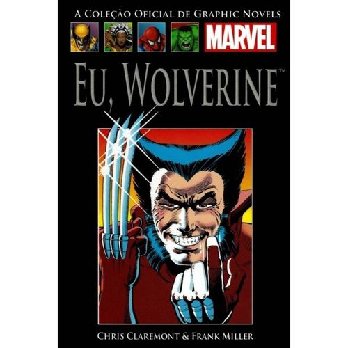 Gibi Graphic Novels Marvel Nº 04 Autor Eu, Wolverine (2015) [seminovo]