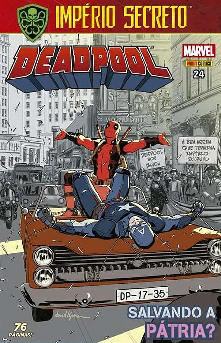 Gibi Deadpool Nº 24 Autor Império Secreto (2018) [usado]