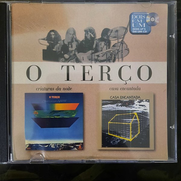 Cd o Terço - Criaturas da Noite Casa Ancantada Interprete o Terço (1999) [usado]