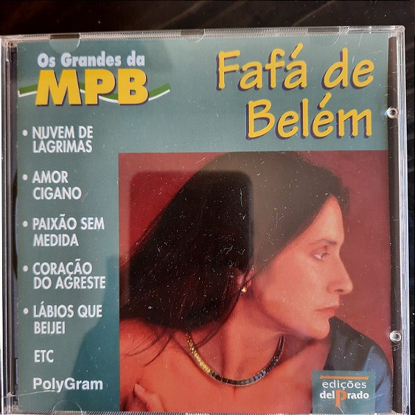 Cd Fafá de Belém - os Grandes da Mpb Interprete Fafá de Belem (1997) [usado]