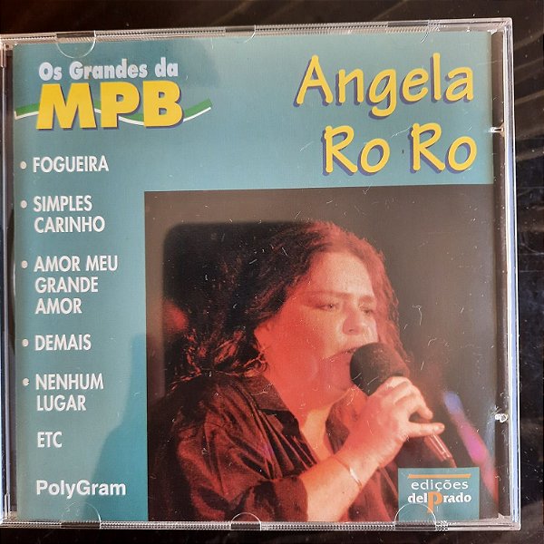 Cd Angela Ro Ro - os Grandes da Mpb Interprete Angela Ro Ro (1998) [usado]