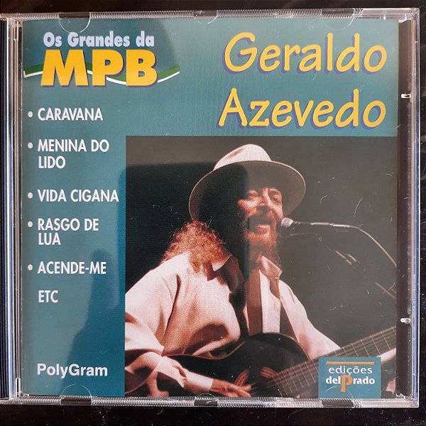 Cd Geraldo Azevedo - os Grandes da Mpb Interprete Geraldo Azevedo (1998) [usado]