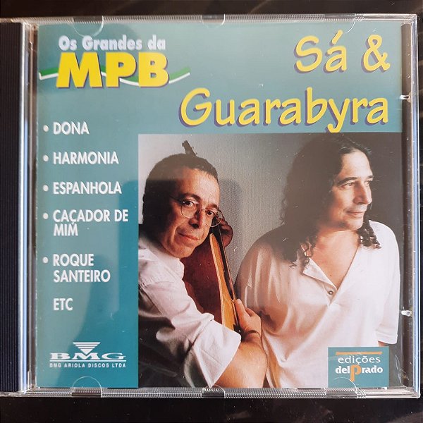 Cd Sá & Guarabyra - os Grandes da Mpb Interprete Sá & Guarabyra (1998) [usado]