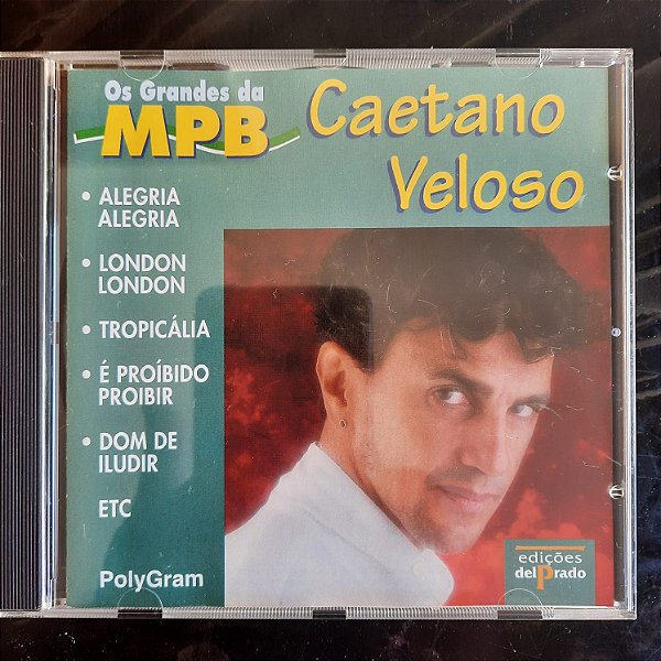 Cd Caetano Veloso - os Grandes da Mpb Interprete Caetano Veloso (1996) [usado]