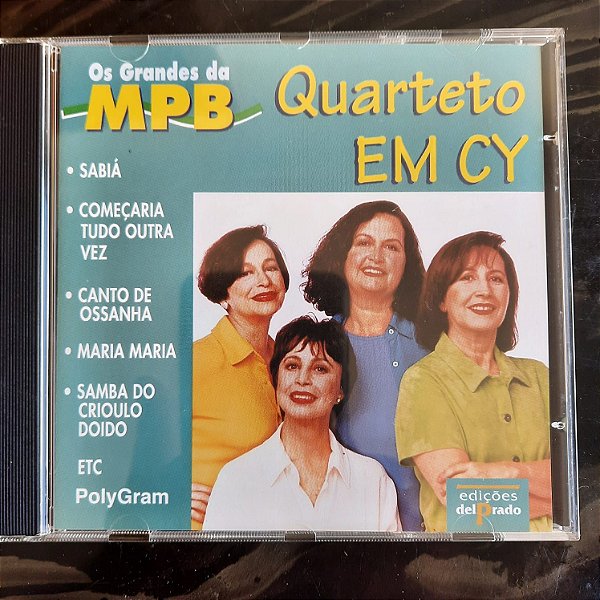 Cd Quarteto em Cy - os Grandes da Mpb Interprete Quarteto em Cy (1999) [usado]