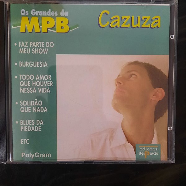 Cd Cazuza - os Grandes da Mpb Interprete Cazuza (1996) [usado]