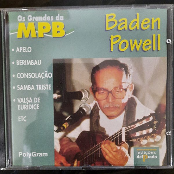 Cd Baden Powell - os Grandes da Mpb Interprete Baden Powell (1997) [usado]