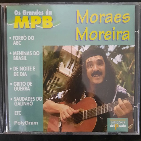 Cd Moraes Moreira - os Grandes da Mpb Interprete Moraes Moreira (1997) [usado]