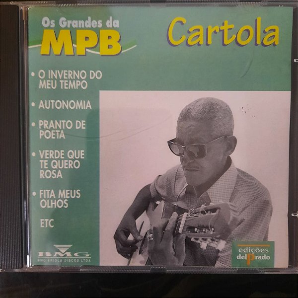 Cd Cartola - os Grandes da Mpb Interprete Cartola (1997) [usado]