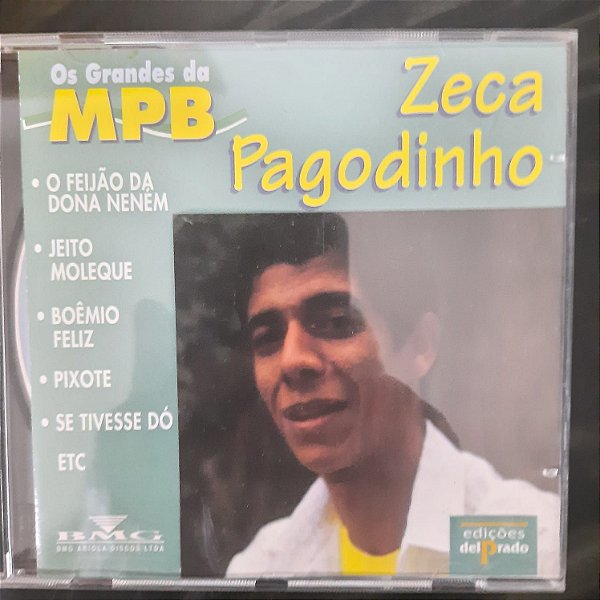 Cd Zeca Pagodinho - os Grandes da Mpb Interprete Zeca Pagodinho (1997) [usado]