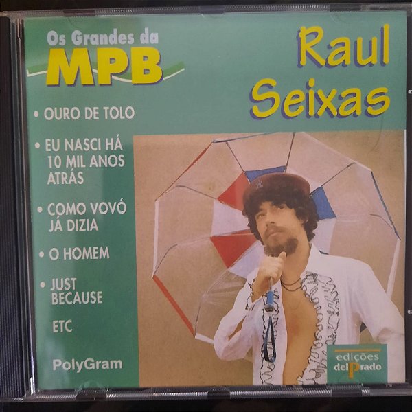 Cd Raul Seixas - os Grandes da Mpb Interprete Raul Seixas (1997) [usado]
