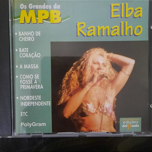 Cd Elba Ramalho - os Grandes da Mpb Interprete Elba Ramalho (1997) [usado]