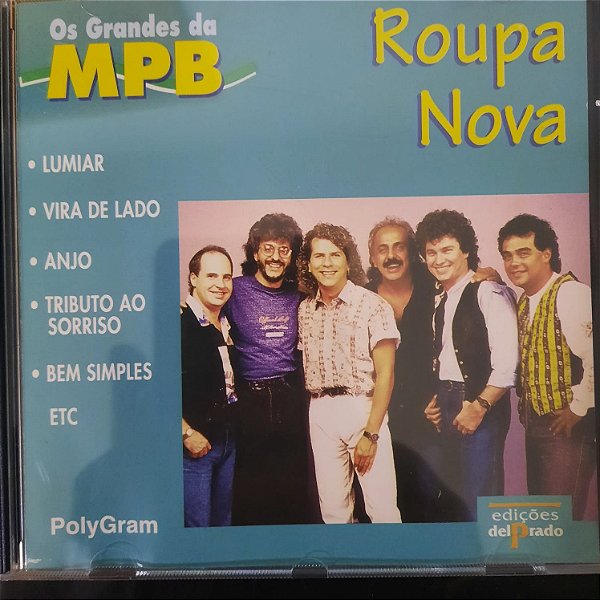Cd Roupa Nova - os Grandes da Mpb Interprete Roupa Nova (1998) [usado]