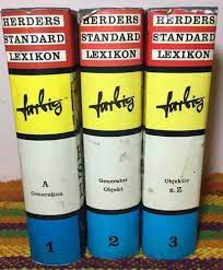 Livro Herders Standard Lexikon 3 Volumes Autor Farbig [usado]