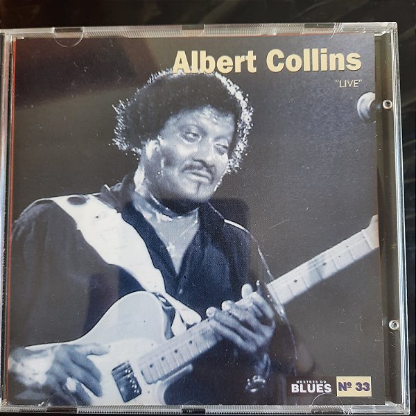 Cd Albert Collins - Live Interprete Albert Collins (1996) [usado]