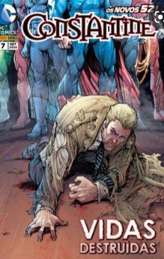 Gibi Constantine Nº 07 - Novos 52 Autor Vidas Destruídas (2014) [usado]