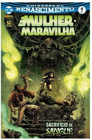 Gibi Mulher-maravilha Nº 04 Autor Renascimento (2017) [usado]