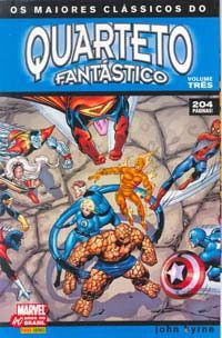 Gibi os Maiores Clássicos do Quarteto Fantástico Vol. 3 Autor John Byrne (2007) [usado]