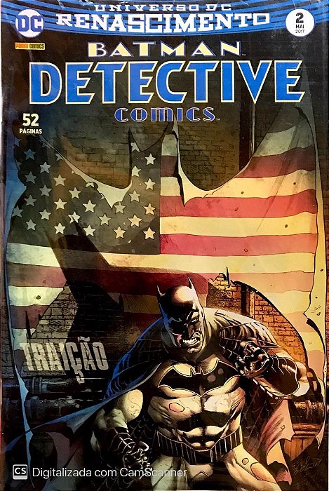 Gibi Batman Detective Comics Nº 02 Autor Universo Dc Renascimento (2017) [usado]