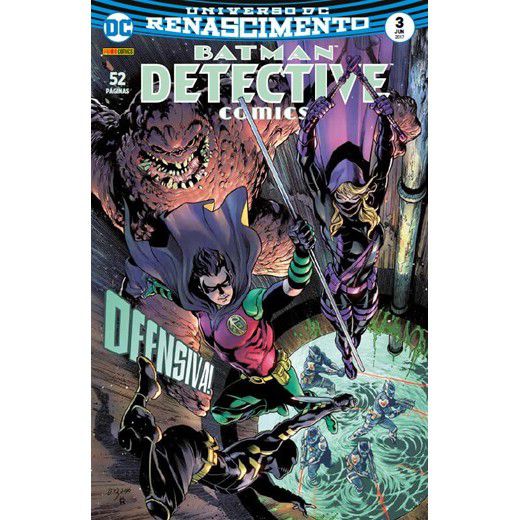 Gibi Batman Detective Comics Nº 03 Autor Universo Dc Renascimento (2017) [usado]