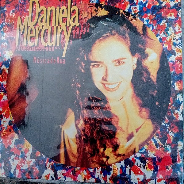 Disco de Vinil Daniela Mercury-musica de Rua Interprete Daniela Mercury (1994) [usado]