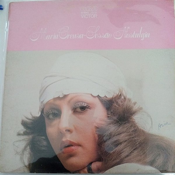 Disco de Vinil Maria Creuza -sessão Nostalgia Interprete Maria Creuza (1974) [usado]