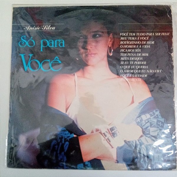 Disco de Vinil Anisio Silva - Só Pra Você Interprete Anisio Silva (1975) [usado]
