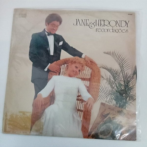 Disco de Vinil Jane e Herondy- Recordacões -1981 Interprete Jane e Herondy (1981) [usado]
