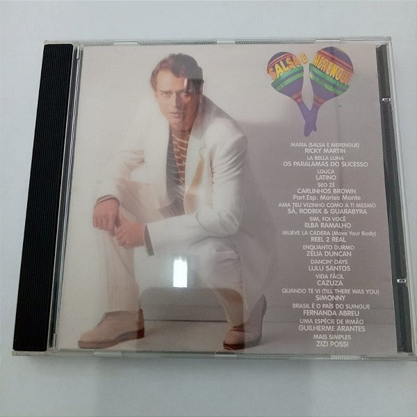Cd Salsa e Merengue Interprete Varios Aristas (1996) [usado]