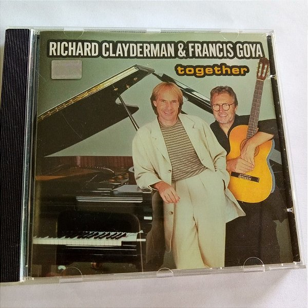 Cd Richard Clayderman e Frnacis Goya - Together Interprete Richard Clayderman (1999) [usado]