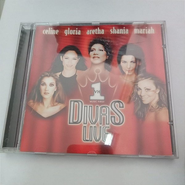 Cd Divas Live Interprete Varias Cantoras (1998) [usado]