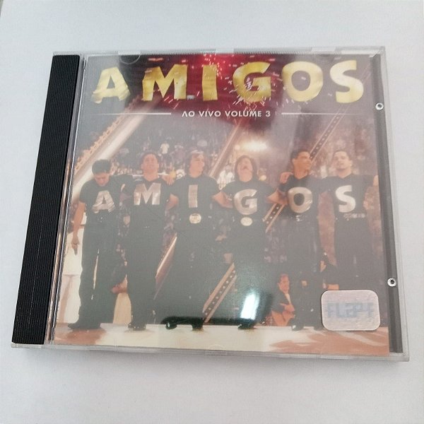 Cd Amigos - ao Vivo Volume 3 Interprete Varios Artistas (1998) [usado]