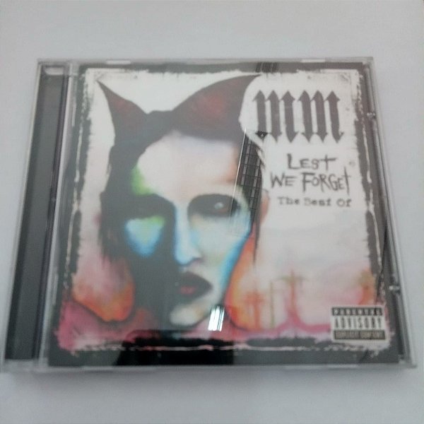 Cd Marilhn Manson - Lest Me Forget Interprete Marilhn Manson (2004) [usado]
