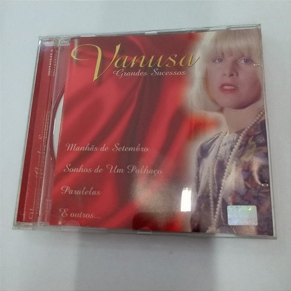 Cd Vanusa - Grandes Sucessos Interprete Vanusa (2001) [usado]
